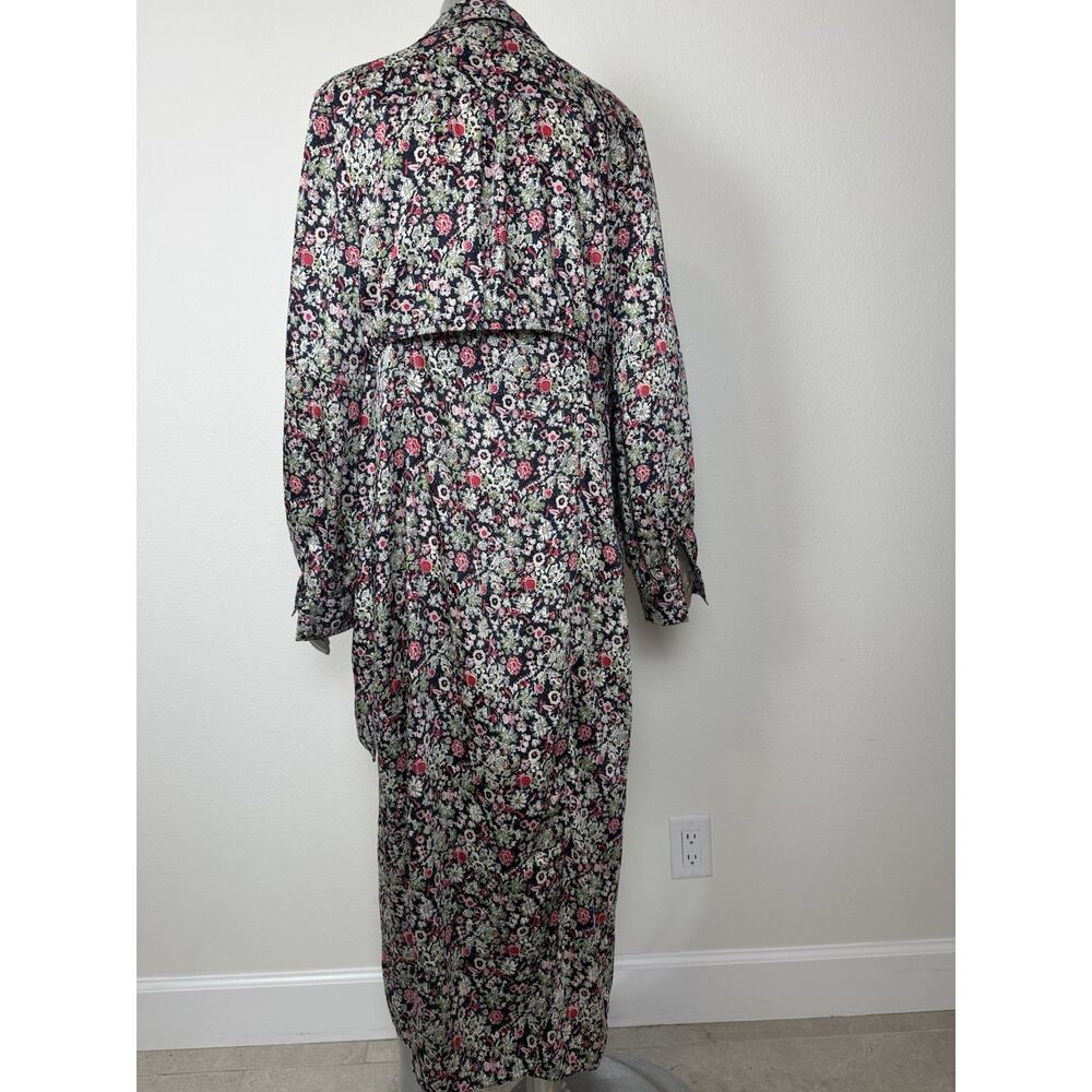 Cinq à Sept Midi Dress Womens 14 Floral Dainty Cocktail Elegant Feminine Multi - Picture 11 of 16